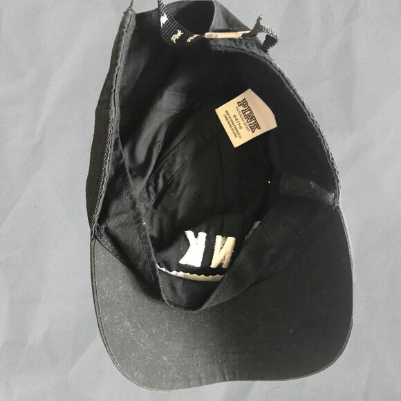 PINK Victoria's Secret Women Sweatshirt  Fleece Black Size SM and Cap Logo PINK - Picture 10 of 10